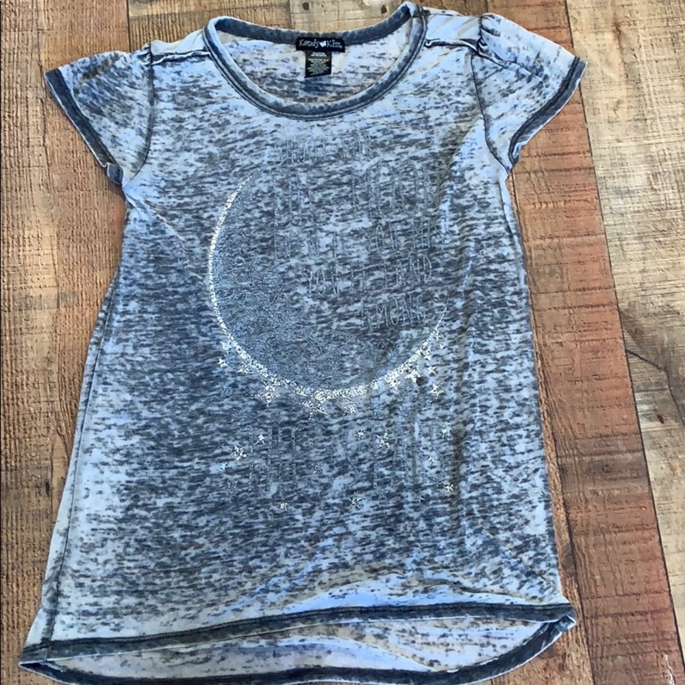 Gray moon shirt
